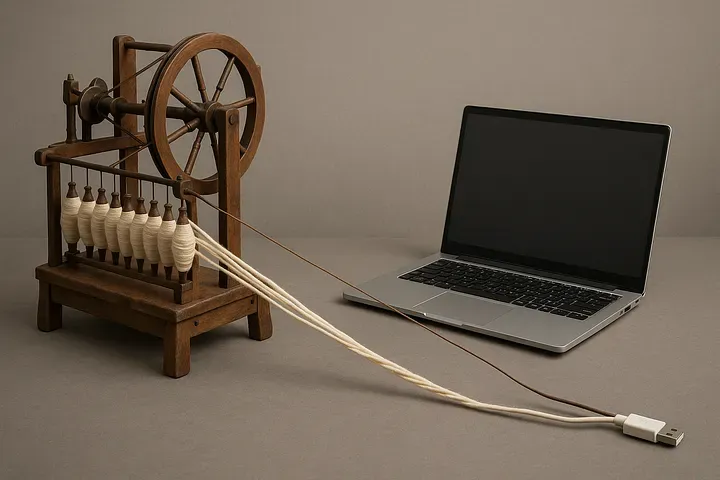 The Jenny and the Jacquard: How a Simple Machine Wove the Modern World